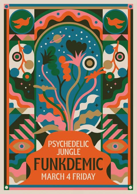FUNKDEMIC poster A3